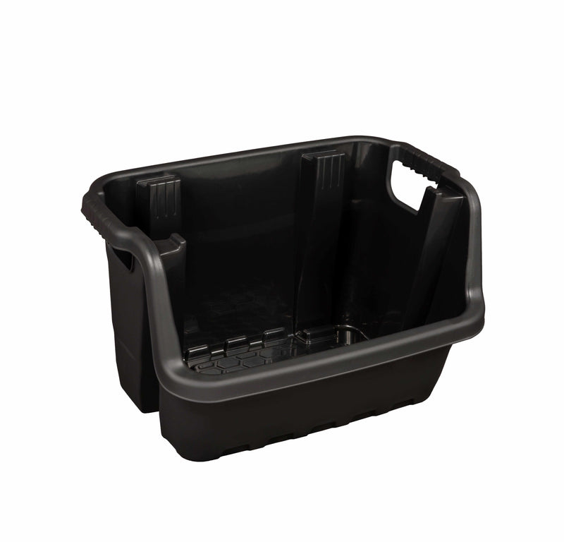 87L Large Strata Heavy Duty Stacking Pick Bins - Black